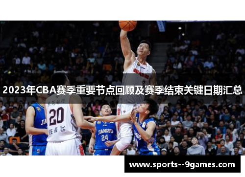 2023年CBA赛季重要节点回顾及赛季结束关键日期汇总